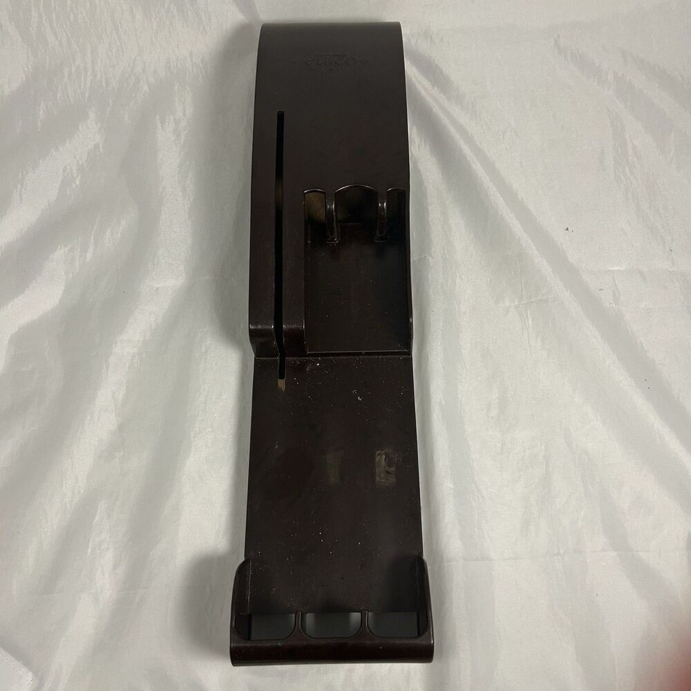 Cutco Knife Utensil Holder Wall Mount Block Brown Bakelite USA Made